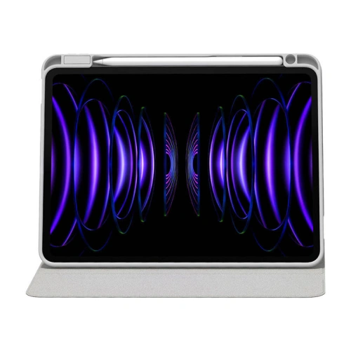 Etui magnetyczne Baseus Minimalist Apple iPad Pro 12.9 2018/2020/2021/2022 (3., 4., 5. i 6. generacji) (jasno szary)
