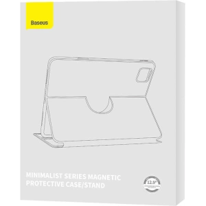 Hurtownia GSM - Magnetikus tok Baseus Minimalista Apple iPad Pro 12.9 2018/2020/2021/2022 (3., 4., 5. és 6. generáció) (világos szürke) - BSU4009 - {ean13} - Hurt
