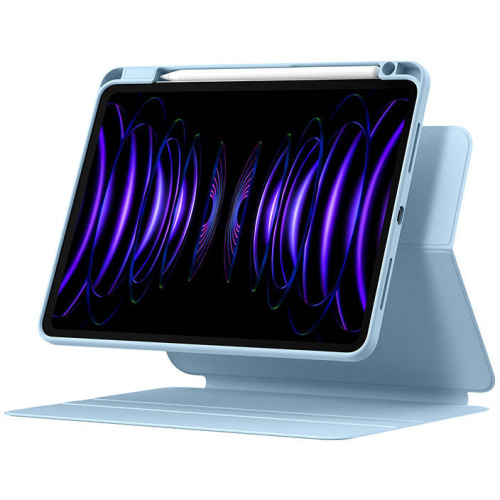 Baseus Distributor - 6932172625566 - BSU4010 - Baseus Minimalist Magnetic Case Apple iPad Pro 12.9 2018/2020/2021/2022 (3, 4, 5, 6 gen) (blue) - B2B homescreen