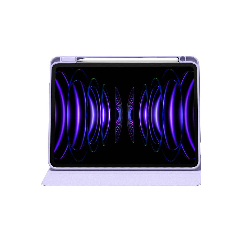 Hurtownia GSM - Etui magnetice Baseus Minimalist Apple iPad Pro 12.9 2018/2020/2021/2022 (3., 4., 5. și 6. generație) (mov) - BSU4011 - {ean13} - Hurt