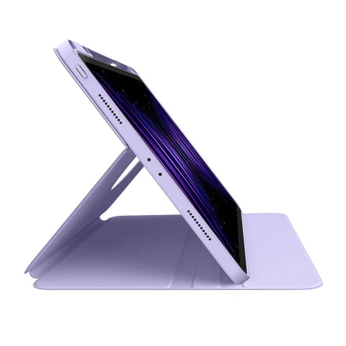Etui magnetyczne Baseus Minimalist Apple iPad Pro 12.9 2018/2020/2021/2022 (3., 4., 5. i 6. generacji) (fioletowy)