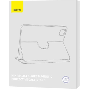 Hurtownia GSM - Mágneses tok Baseus Minimalista Apple iPad Pro 12.9 2018/2020/2021/2022 (3., 4., 5. és 6. generáció) (lila) - BSU4011 - {ean13} - Hurt