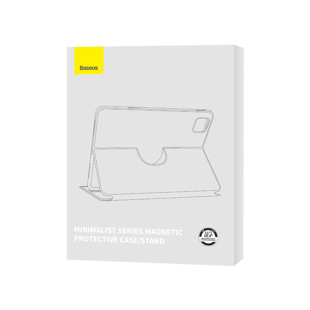 Hurtownia GSM - Mágneses tok Baseus Minimalista Apple iPad Air 10.9 (4, 5. gen)/iPad Pro 11 (1, 2, 3. gen) (fekete) - BSU4012 - {ean13} - Hurt