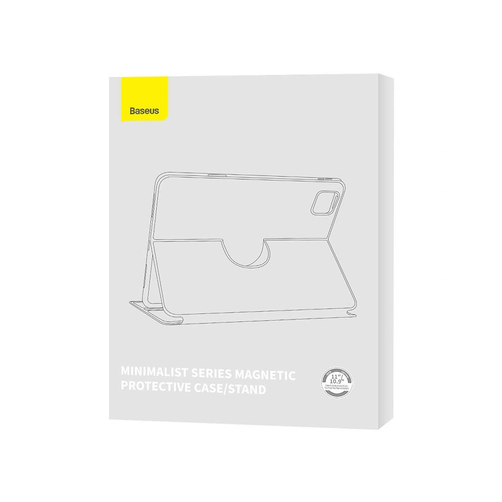 Hurtownia GSM - Magnetisches Etui Baseus Minimalist Apple iPad Air 10.9 (4, 5. Generation)/iPad Pro 11 (1, 2, 3. Generation) (grau) - BSU4013 - {ean13} - Hurt