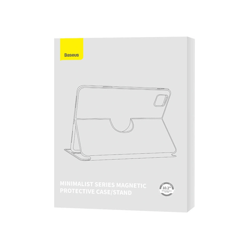Wholesale Baseus Minimalist Magnetic Case Apple iPad 10.2 2019/2020/2021 (7, 8, 9 gen) (gray) - BSU4017 - {ean13} - Hurt