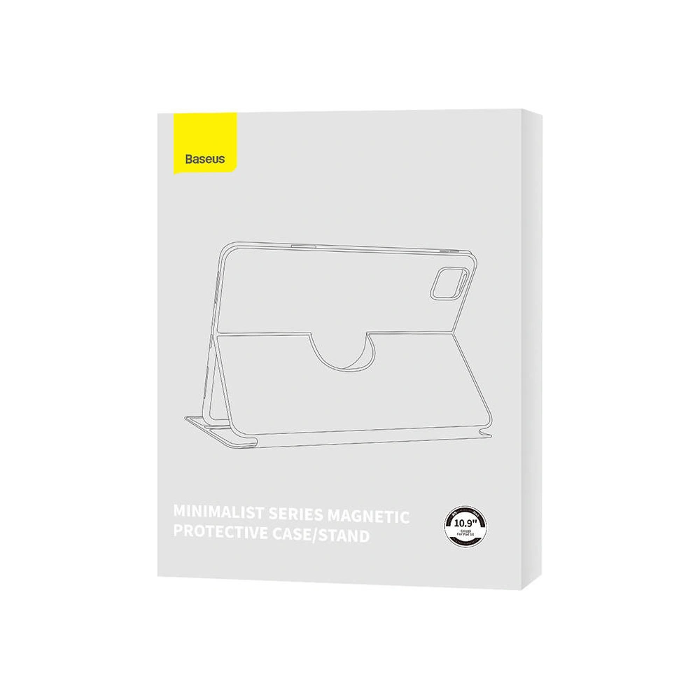 Hurtownia GSM - Mágneses tok Baseus Minimalista Apple iPad 10.9 2022 (10. generációs) (fekete) - BSU4020 - {ean13} - Hurt