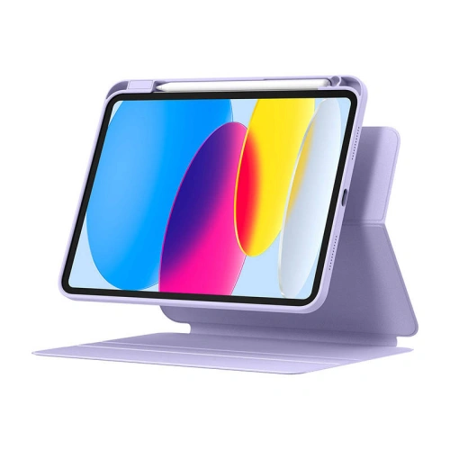 Etui magnetyczne Baseus Minimalist Apple iPad 10.9" 2022 / 11" 2025 (fioletowy)