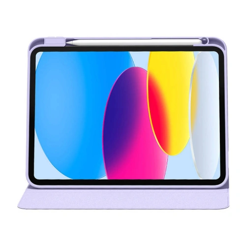 Etui magnetyczne Baseus Minimalist Apple iPad 10.9" 2022 / 11" 2025 (fioletowy)