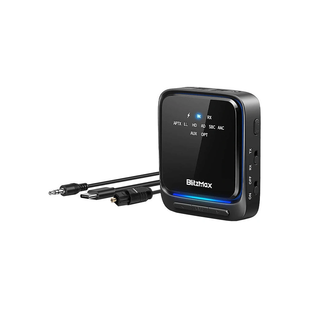 Hurtownia GSM - Transmițător/receptor Bluetooth 5.2 Blitzwolf BlitzMax BT06, aptX - BLZ558 - {ean13} - Hurt