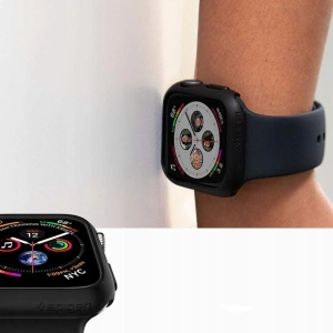 Case Spigen Thin Fit Apple Watch 4/5/6/7/SE/8/9 40/41MM Black