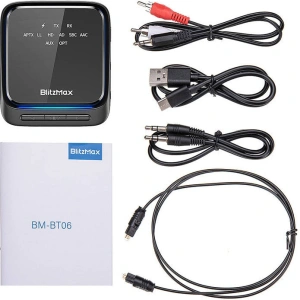 Hurtownia GSM - Transmiter/přijímač Bluetooth 5.2 Blitzwolf BlitzMax BT06, aptX - BLZ558 - {ean13} - Hurt