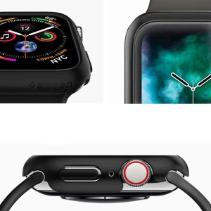 Etui Spigen Thin Fit Apple Watch 4/5/6/7/SE/8/9 40/41MM Black