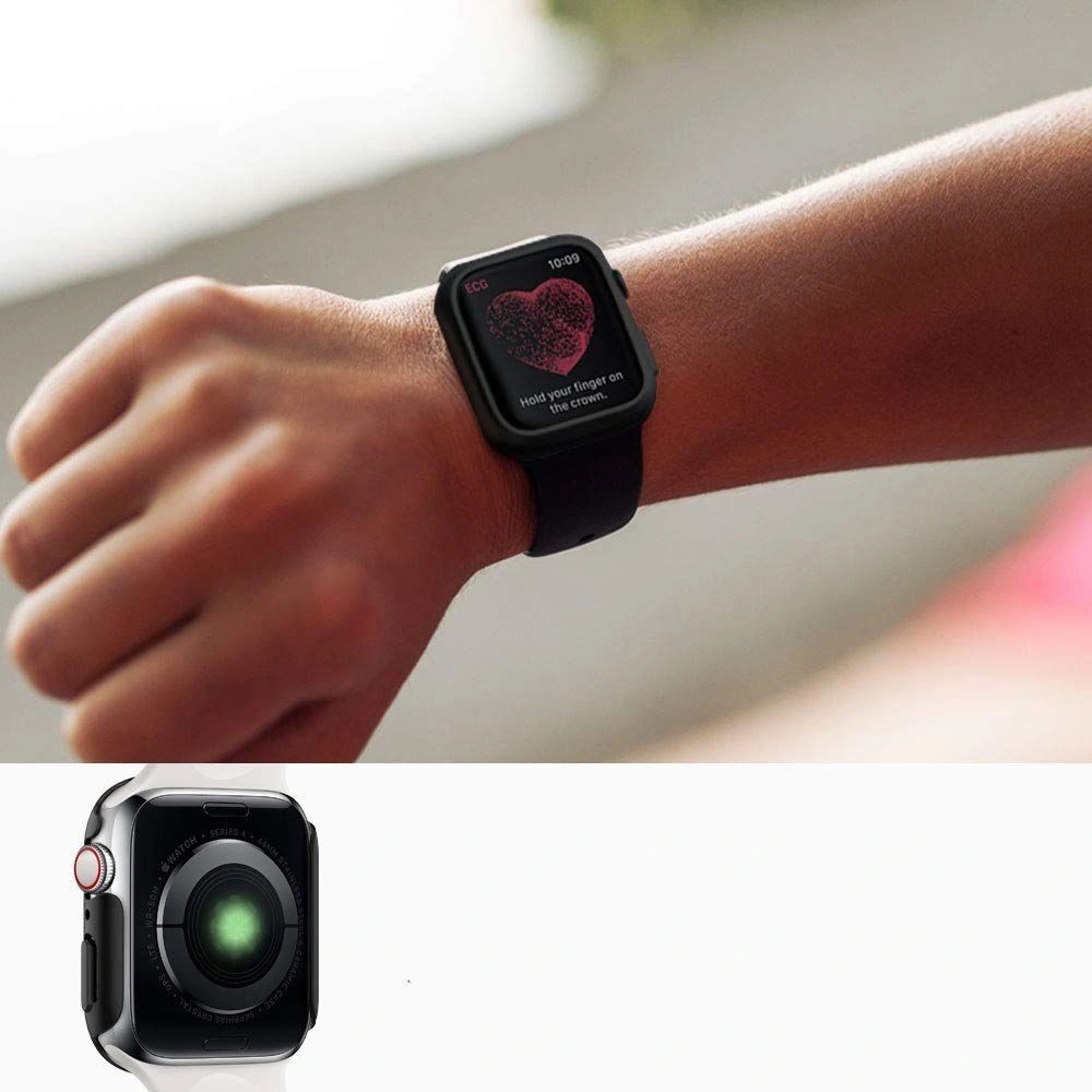 Hurtownia GSM - Case Spigen Thin Fit Apple Watch 4/5/6/7/SE/8/9 40/41MM Schwarz - SPN676BLK - {ean13} - Hurt
