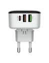 Hurtownia GSM - Síťová nabíječka LDNIO A3513Q 2xUSB-A, USB-C 32W + kabel USB-C/USB-C - LDN187 - {ean13} - Hurt