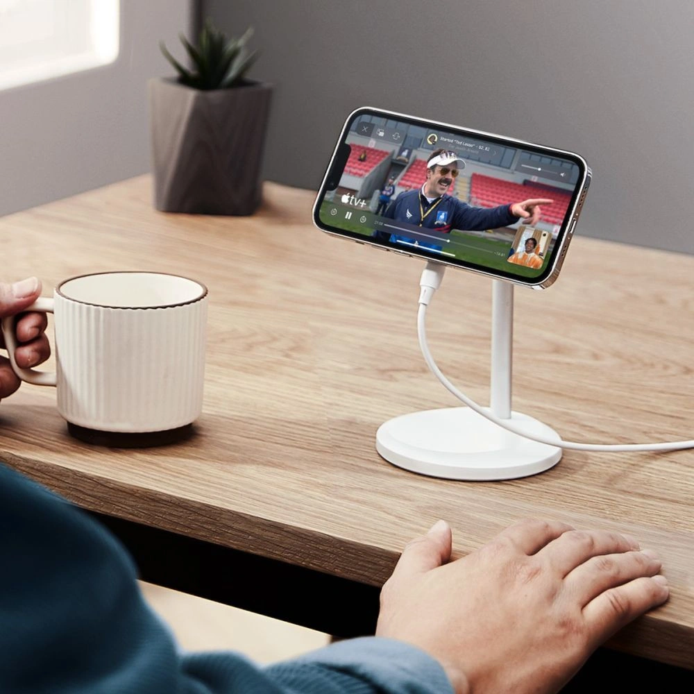 Hurtownia GSM - Bezdrátová nabíječka ESR Halolock Shift Magnetic MagSafe Wireless Charger Bílá - ESR670 - {ean13} - Hurt