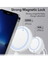 Hurtownia GSM - Bezdrátová nabíječka ESR Halolock Shift Magnetic MagSafe Wireless Charger Bílá - ESR670 - {ean13} - Hurt