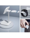 Hurtownia GSM - Bezdrátová nabíječka ESR Halolock 3in1 Watch Magnetic MagSafe Wireless Charger White - ESR671 - {ean13} - Hurt