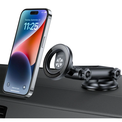 Uchwyt samochodowy Tech-Protect N53 Magnetic MagSafe Dashboard Car Mount Black