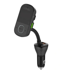 Hurtownia GSM - Transmiter FM LDNIO C705Q Bluetooth 2xUSB-A, USB-C + kabel Lightning - LDN200 - {ean13} - Hurt