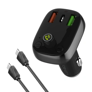 Hurtownia GSM - Transmiter FM LDNIO C704Q Bluetooth 2xUSB-A, USB-C + kabel USB-C/USB-C - LDN201 - {ean13} - Hurt