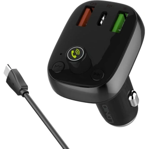 Hurtownia GSM - Transmitter FM LDNIO C704Q Bluetooth 2xUSB-A, USB-C + kabel USB-C - LDN203 - {ean13} - Hurt