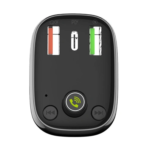 Transmiter FM LDNIO C704Q Bluetooth 2xUSB-A, USB-C + kabel USB-C