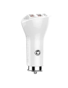 Hurtownia GSM - Ładowarka samochodowa LDNIO C511Q 2xUSB-A + kabel microUSB - LDN207 - {ean13} - Hurt
