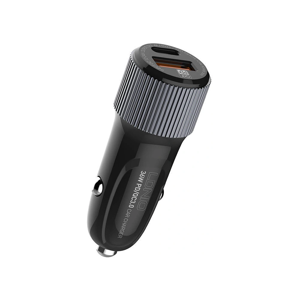 Hurtownia GSM - Auto nabíječka LDNIO C510Q USB-A, USB-C + kabel USB-C - LDN211 - {ean13} - Hurt