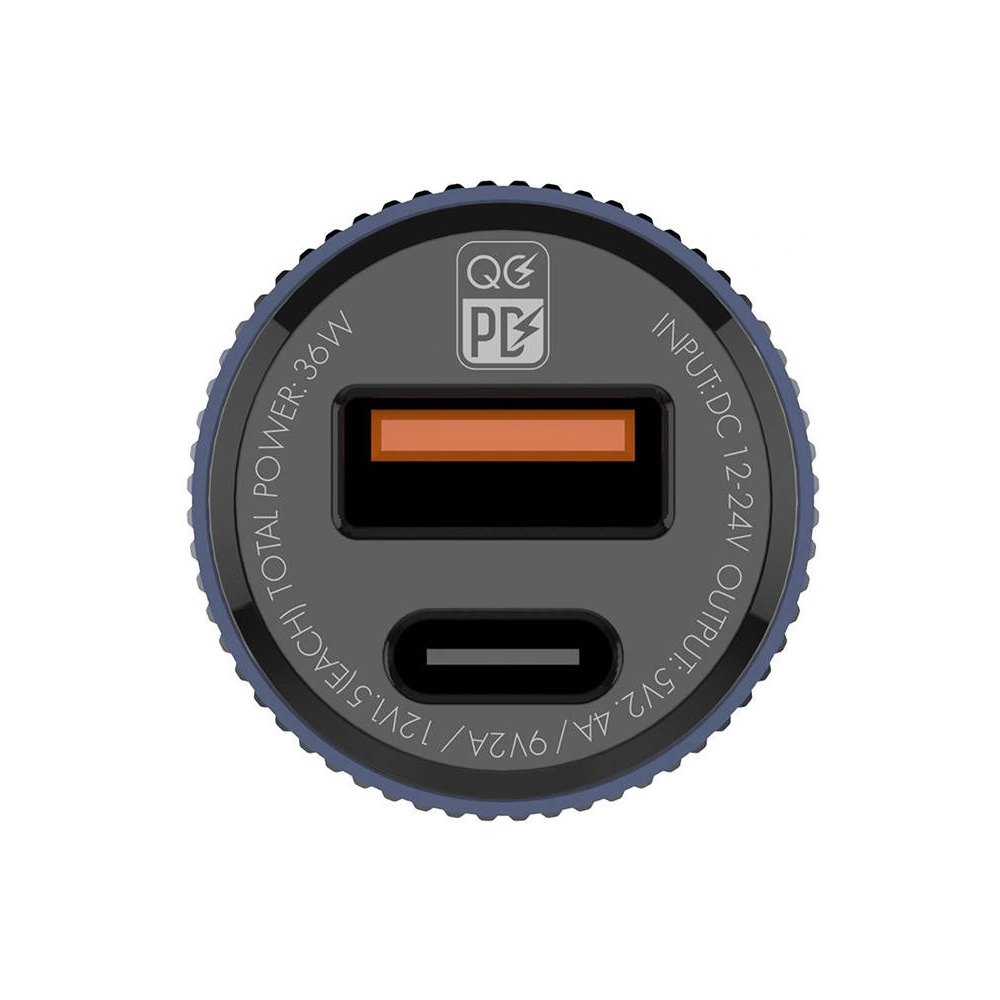 Hurtownia GSM - Auto nabíječka LDNIO C510Q USB-A, USB-C + kabel USB-C - LDN211 - {ean13} - Hurt