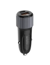 Auto-Ladegerät LDNIO C510Q USB-A, USB-C + Lightning-Kabel