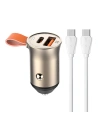 Hurtownia GSM - Auto-Ladegerät LDNIO C509Q USB-A, USB-C 30W + USB-C/USB-C Kabel - LDN214 - {ean13} - Hurt
