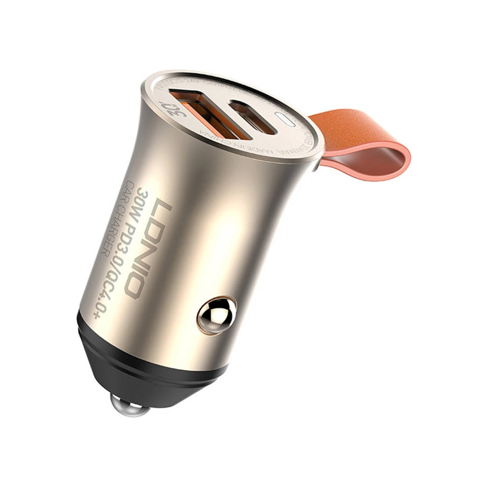 Hurtownia GSM - Auto-Ladegerät LDNIO C509Q USB-A, USB-C 30W + USB-C/USB-C Kabel - LDN214 - {ean13} - Hurt
