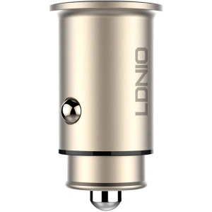 Wholesale LDNIO C506Q Car Charger USB-A, USB-C + Lightning cable - LDN222 - {ean13} - Hurt
