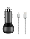 Autonabíječka LDNIO C503Q 2xUSB-A + microUSB kabel