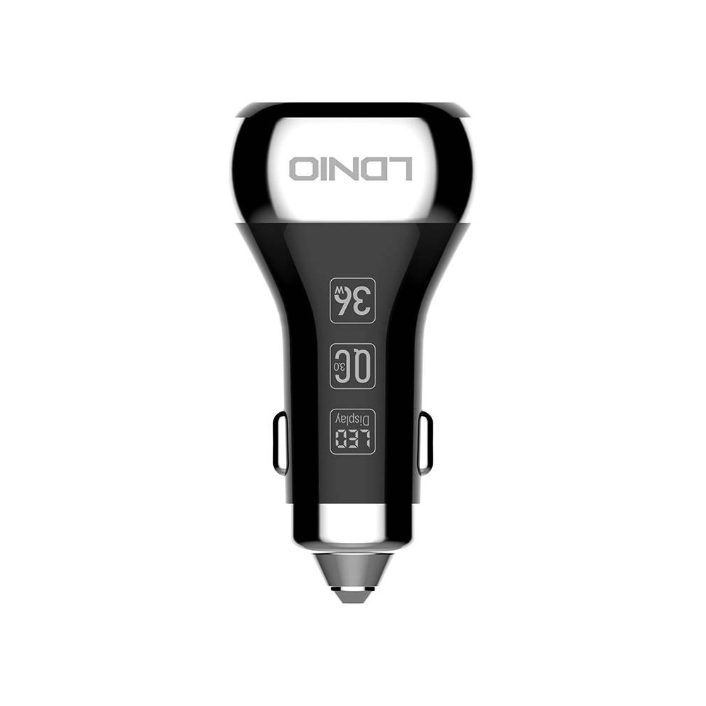 Hurtownia GSM - Auto nabíječka LDNIO C2 2xUSB-A + kabel USB-C - LDN226 - {ean13} - Hurt