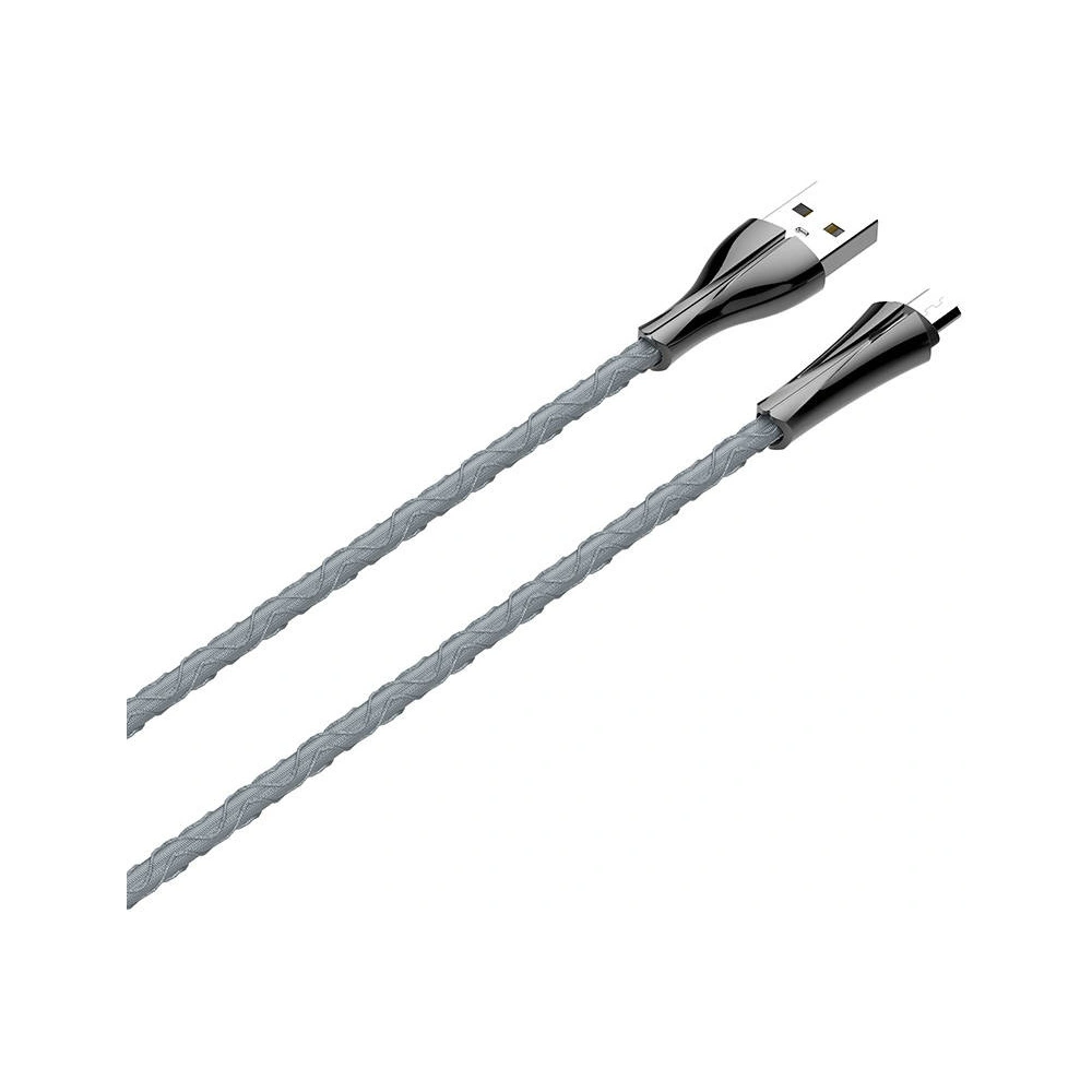 Hurtownia GSM - Kabel LDNIO LS462 USB-A/microUSB LED, 2m - LDN263 - {ean13} - Hurt