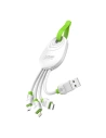 Hurtownia GSM - Kábel LDNIO LC95 3w1 USB-A - USB-C/Lightning/microUSB, 15cm - LDN280 - {ean13} - Hurt