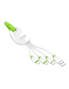 Hurtownia GSM - Kábel LDNIO LC95 3w1 USB-A - USB-C/Lightning/microUSB, 15cm - LDN280 - {ean13} - Hurt