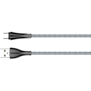 LDNIO LS4612 USB-A/USB-C Cable LED, 1m