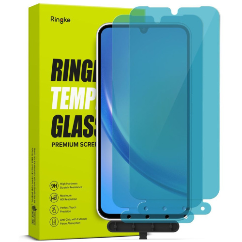 Ringke Distributor - 8809919304375 - RGK1802 - Ringke Tempered Glass Samsung Galaxy A34 5G Clear [2 PACK] - B2B homescreen
