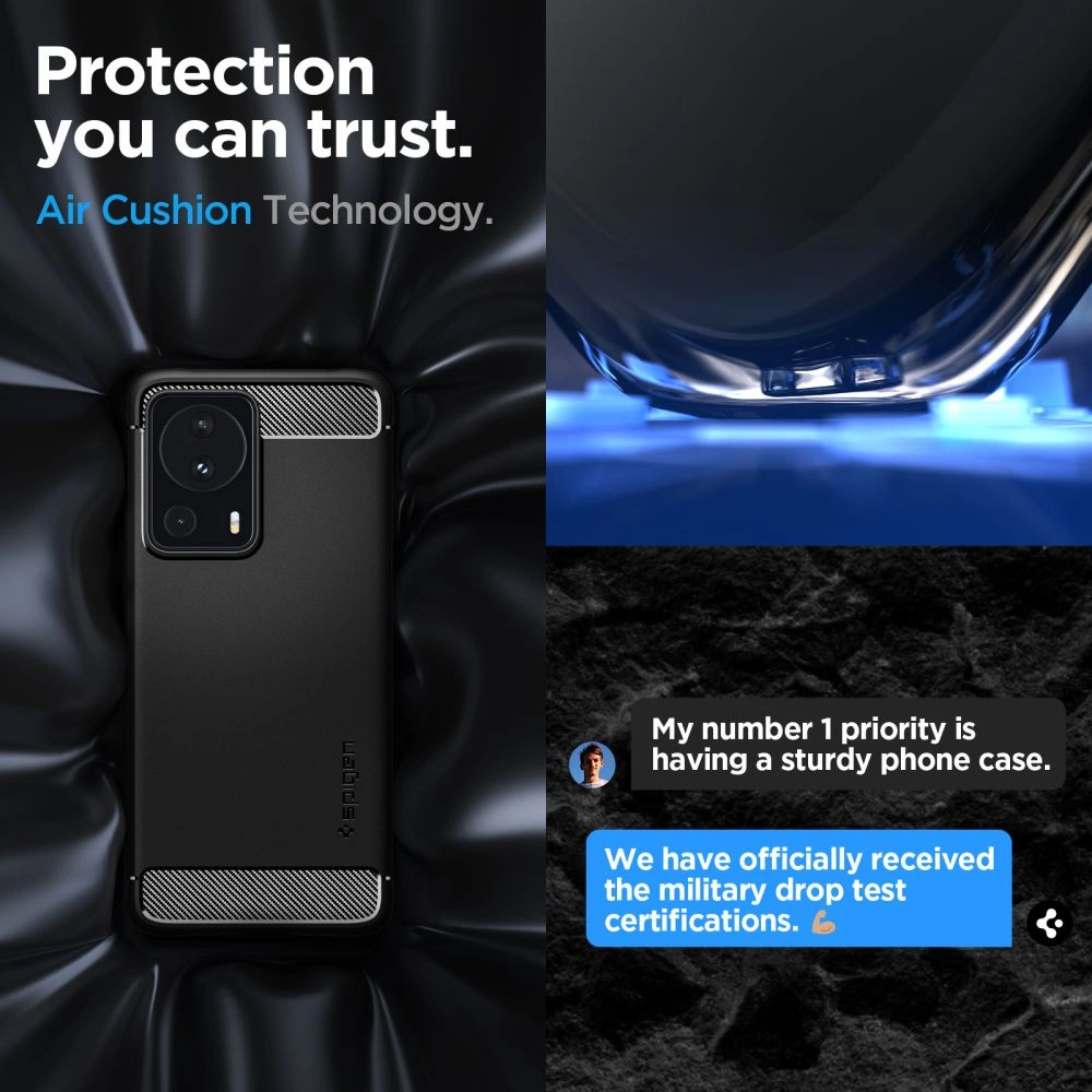 Wholesale Spigen Rugged Armor Xiaomi 13 Lite Matte Black - SPN2852 - {ean13} - Hurt