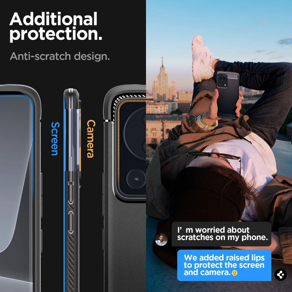 Wholesale Spigen Rugged Armor Xiaomi 13 Lite Matte Black - SPN2852 - {ean13} - Hurt