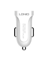 Hurtownia GSM - Auto nabíječka LDNIO DL-C17, 1x USB, 12W + USB-C kabel (bílá) - LDN300 - {ean13} - Hurt