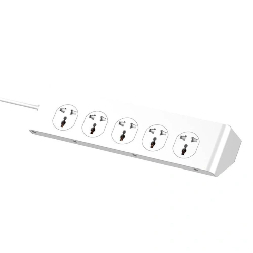 Listwa zasilająca LDNIO SC10610 10x AC, 5x USB-A, 1x USB-C, 2500W, 2m (biała)