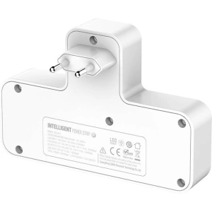 Wholesale LDNIO SC2311 Power Strip 2x AC, 2USB, USB-C, 2500W with night lamp (white) - LDN318 - {ean13} - Hurt