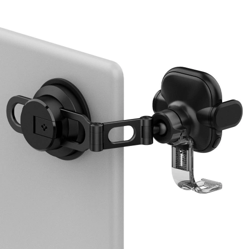 Uchwyt samochodowy z ładowarką bezprzewodową Spigen UTS35W OneTap Universal Windshield & Dashboard Car Mount Wireless Charger Black