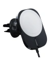 Hurtownia GSM - Auto-Halterung mit kabellosem Ladegerät Spigen ITM12W OneTap Pro 3 Magnetic MagSafe Lüftungsauto-Halter kabelloses Ladegerät Schwarz - SPN2855 - {ean13} - Hurt