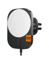 Hurtownia GSM - Auto-Halterung mit kabellosem Ladegerät Spigen ITM12W OneTap Pro 3 Magnetic MagSafe Lüftungsauto-Halter kabelloses Ladegerät Schwarz - SPN2855 - {ean13} - Hurt