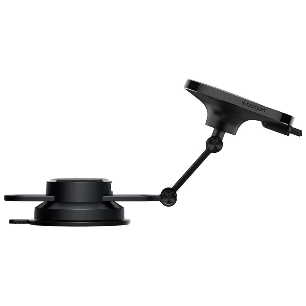 Hurtownia GSM - Uchwyt samochodowy z ładowarką bezprzewodową Spigen ITM35W OneTap Pro 3 Magnetic MagSafe Dashboard Car Mount Wireless Charger Black - SPN2856 - {ean13} - Hurt