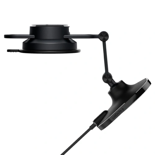 Uchwyt samochodowy z ładowarką bezprzewodową Spigen ITM35W OneTap Pro 3 Magnetic MagSafe Dashboard Car Mount Wireless Charger Black